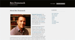 Desktop Screenshot of bendomenech.com